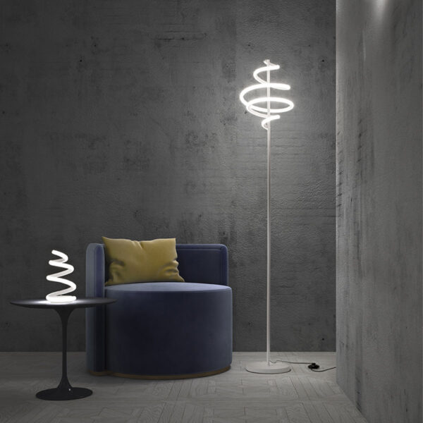 Lampada da terra Boucle Pt di Promoluce
